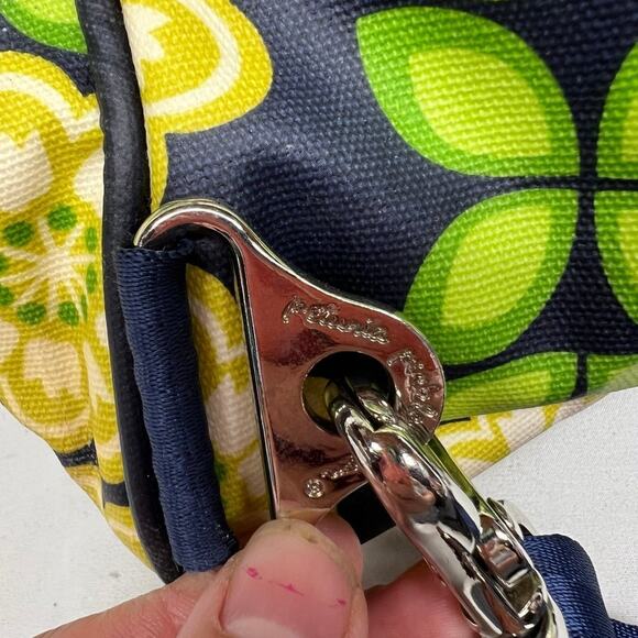 Petunia Pickle Bottom diaper bag in yellow/ green bag/backpack Sashay Satchel - Picture 9 of 10